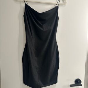 Little Black Slip Dress